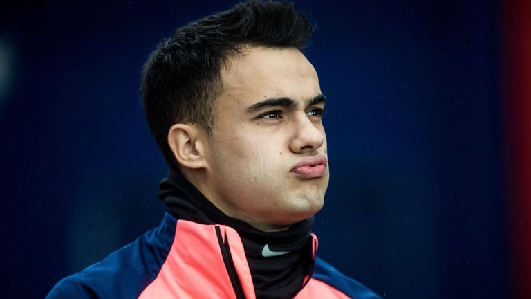 Sergio Reguilon made his debut as Tottenham beat Chelsea on penalties in September to reach the League Cup quarter-finals