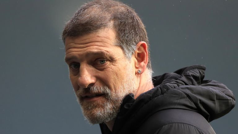 West Brom head coach Slaven Bilic