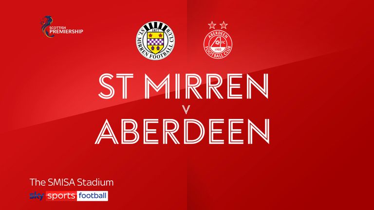 St Mirren v Aberdeen Badge