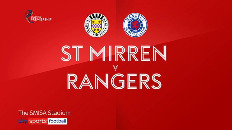 St Mirren 0-2 Rangers
