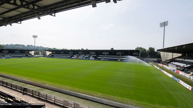 General view of Simple Digital Arena, home ground of St Mirren