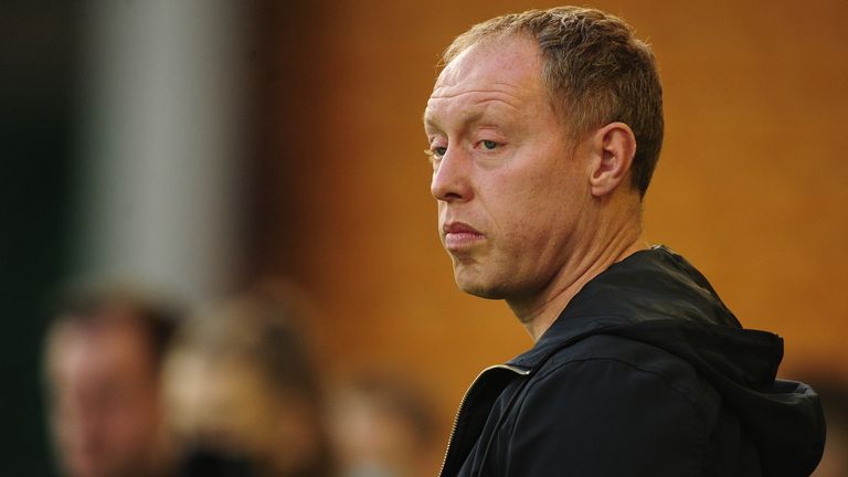 Steve Cooper Head Coach of Swansea City during the Sky Bet Championship match between Norwich City and Swansea City at Carrow Road on November 07, 2020 in Norwich, England. (Photo by Athena Pictures/Getty Images)