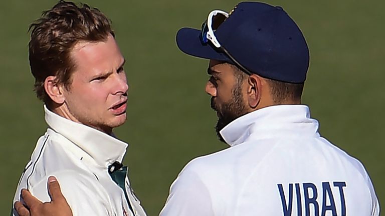 Steve Smith and Virat Kohli