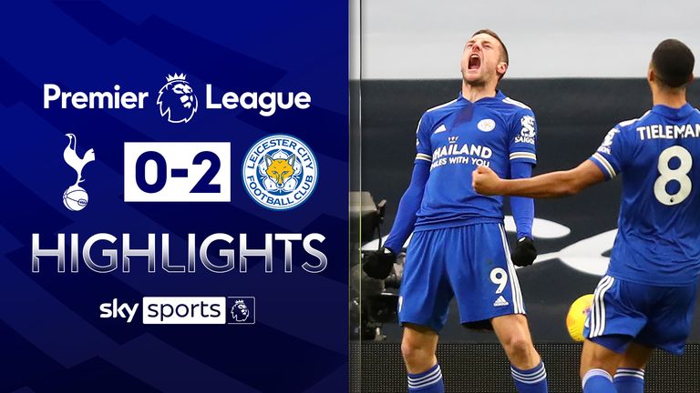 TOTTENHAM 0-2 LEICESTER CITY