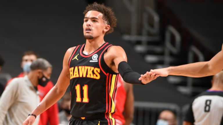 Trae Young Hawks