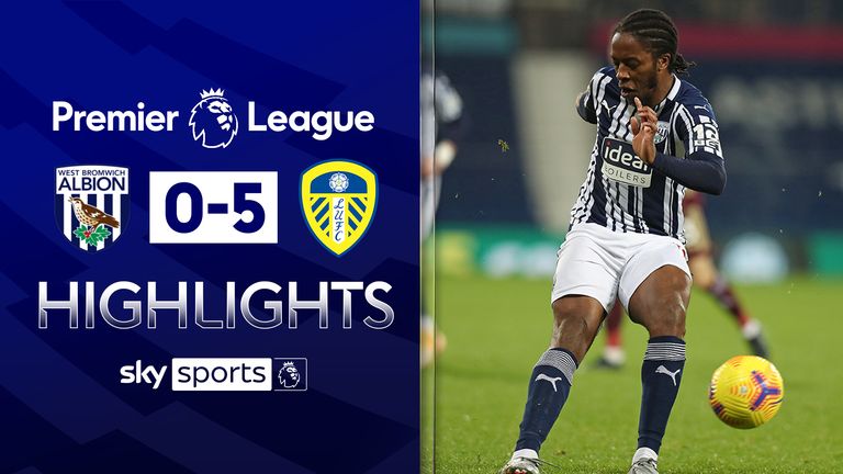 West Brom 0-5 Leeds