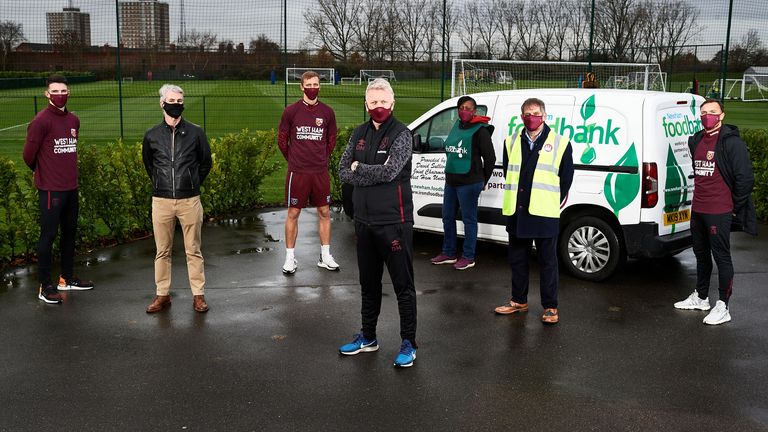 West Ham have joined forces with a number of local community projects