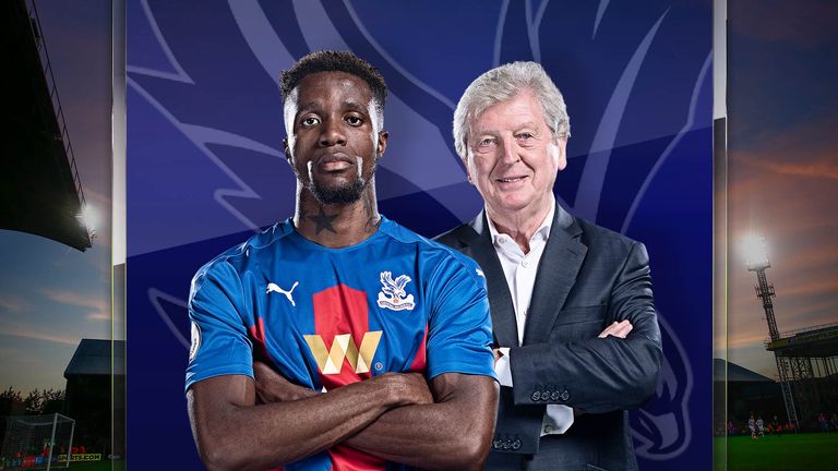 Wilfried Zaha is thriving in a new central role under Crystal Palace boss Roy Hodgson