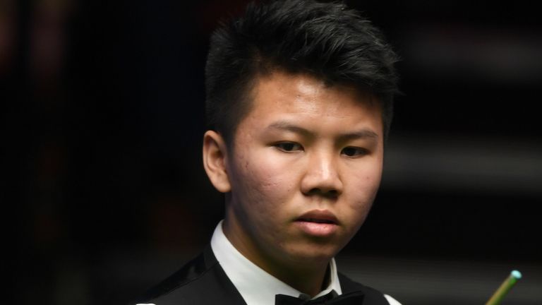 China's Zhou Yuelong has a bright future ahead of him, according to John Higgins