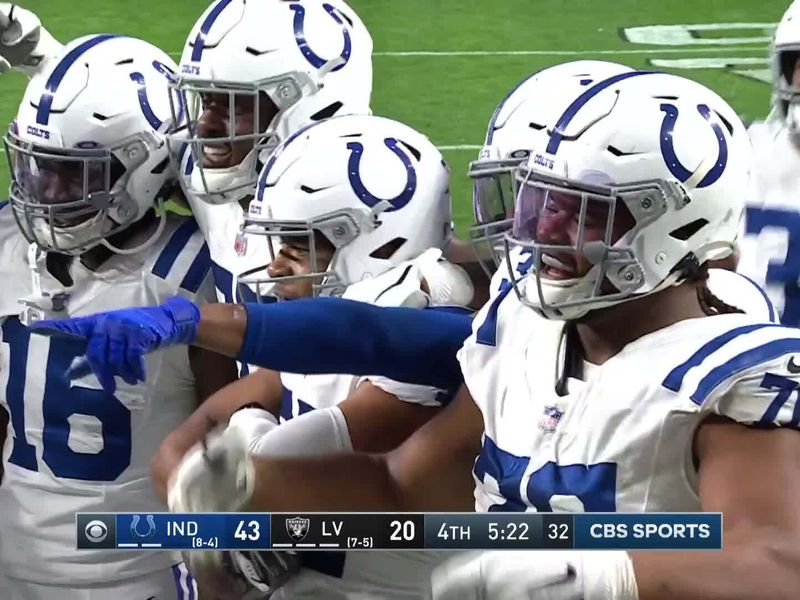 As it happened: Colts beat Raiders 44-27, help AFC playoff chances