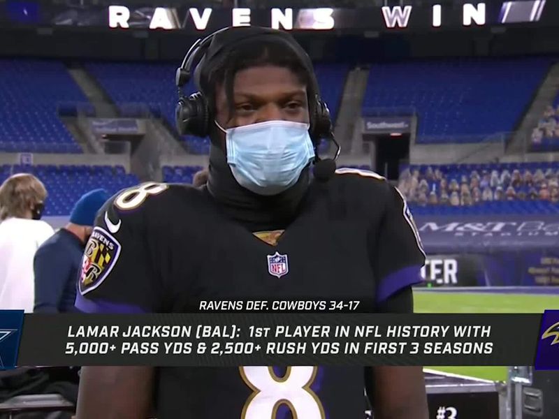 Dallas Cowboys 17-34 Baltimore Ravens: Lamar Jackson leads Ravens