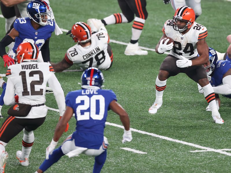 Cleveland Browns vs New York Giants