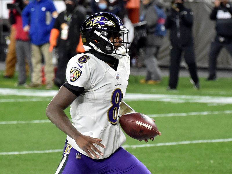 prompthunt: lamar jackson in a cleveland browns uniform