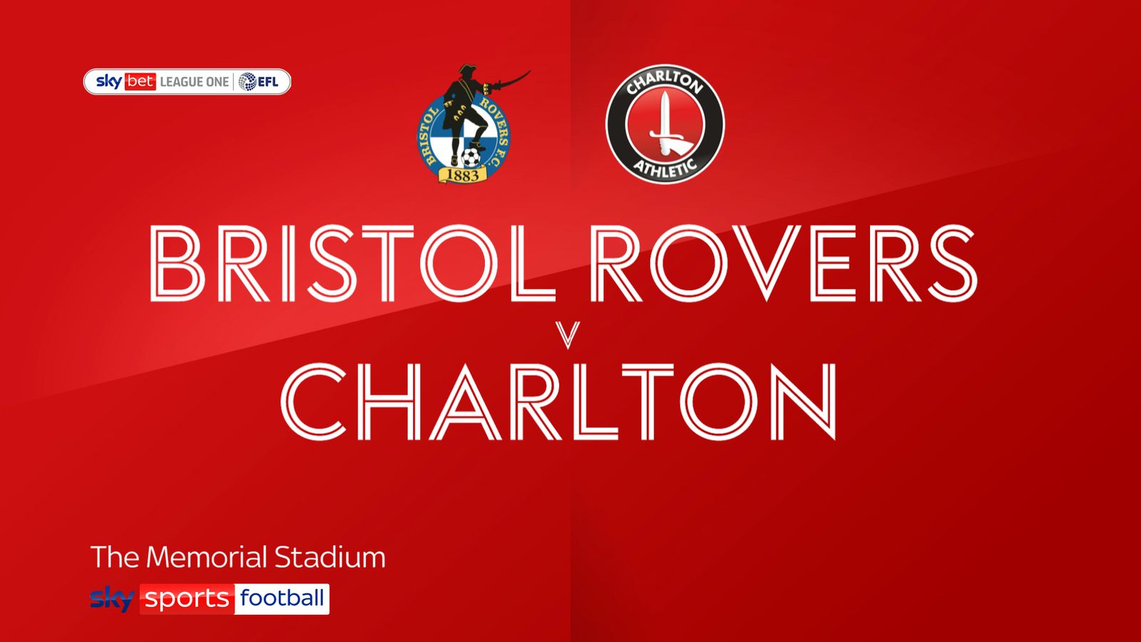 Bristol Rovers 01 Charlton Liam Millar scores winner at the Memorial