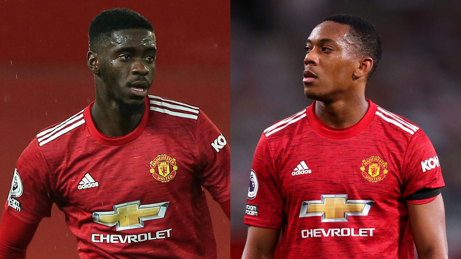 Manchester United players Axel Tuanzebe and Anthony Martial racially ...