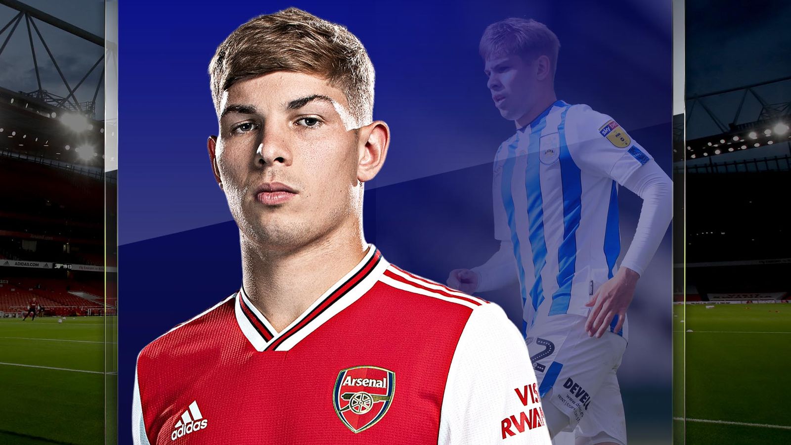 Emile Smith Rowe at Huddersfield: Key to Arsenal breakthrough explained |  Football News | Sky Sports