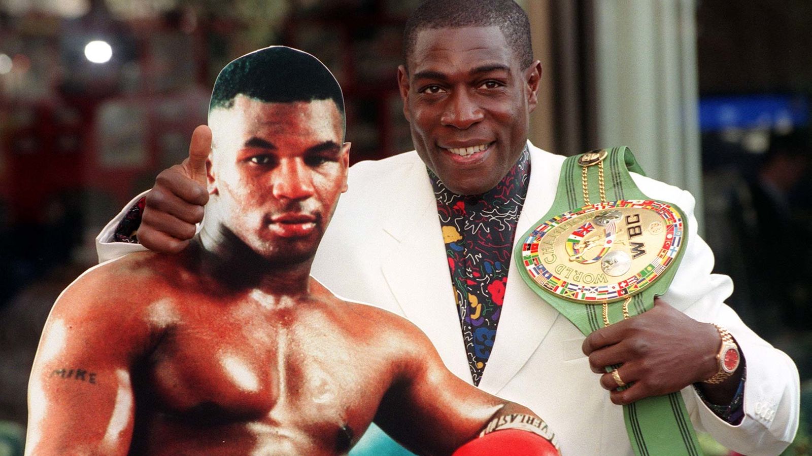 Mike Tyson and Frank Bruno reunited for 'Bruno v Tyson', coming soon to ...