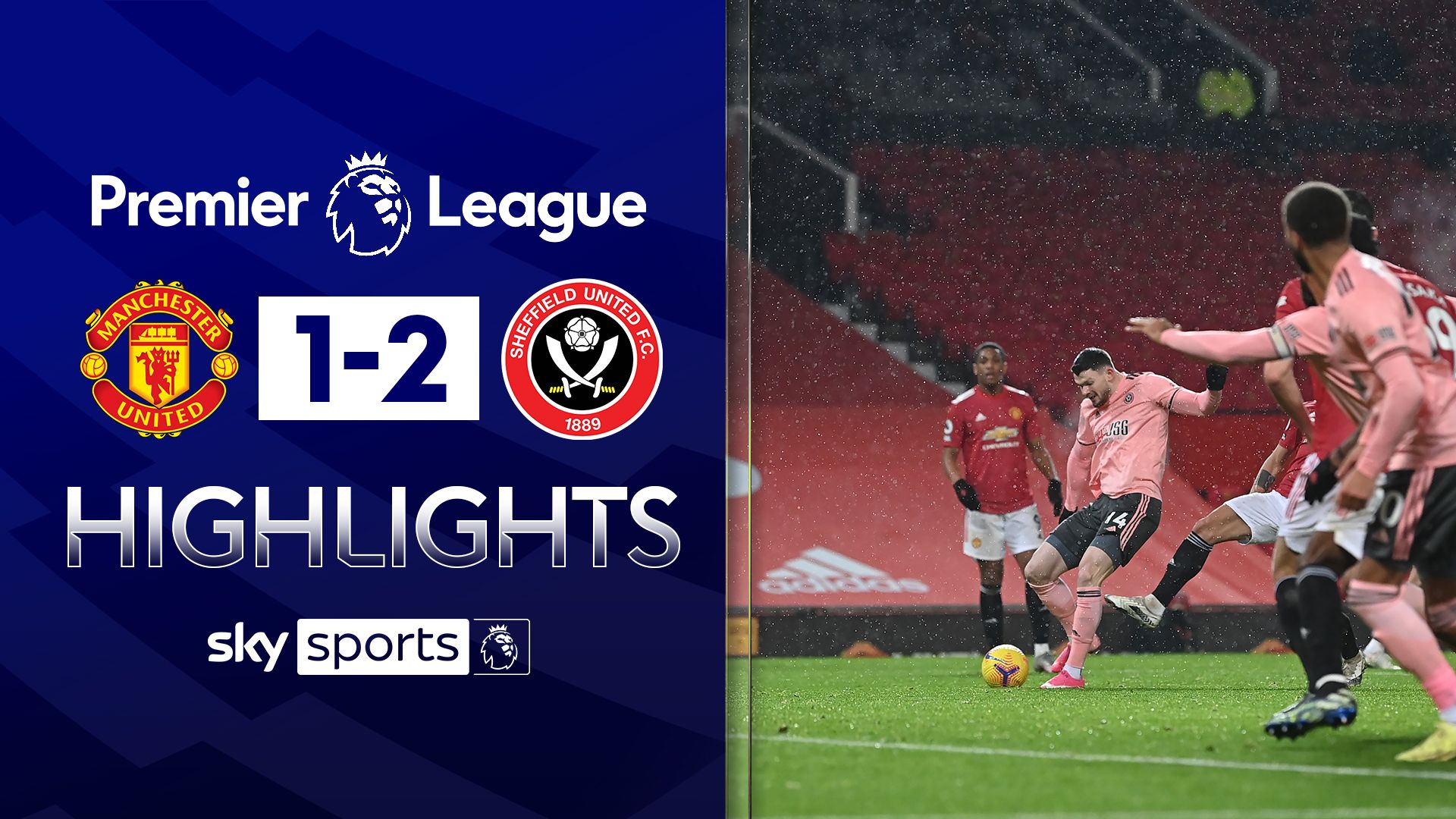 Sheff Utd shock Man Utd at Old Trafford