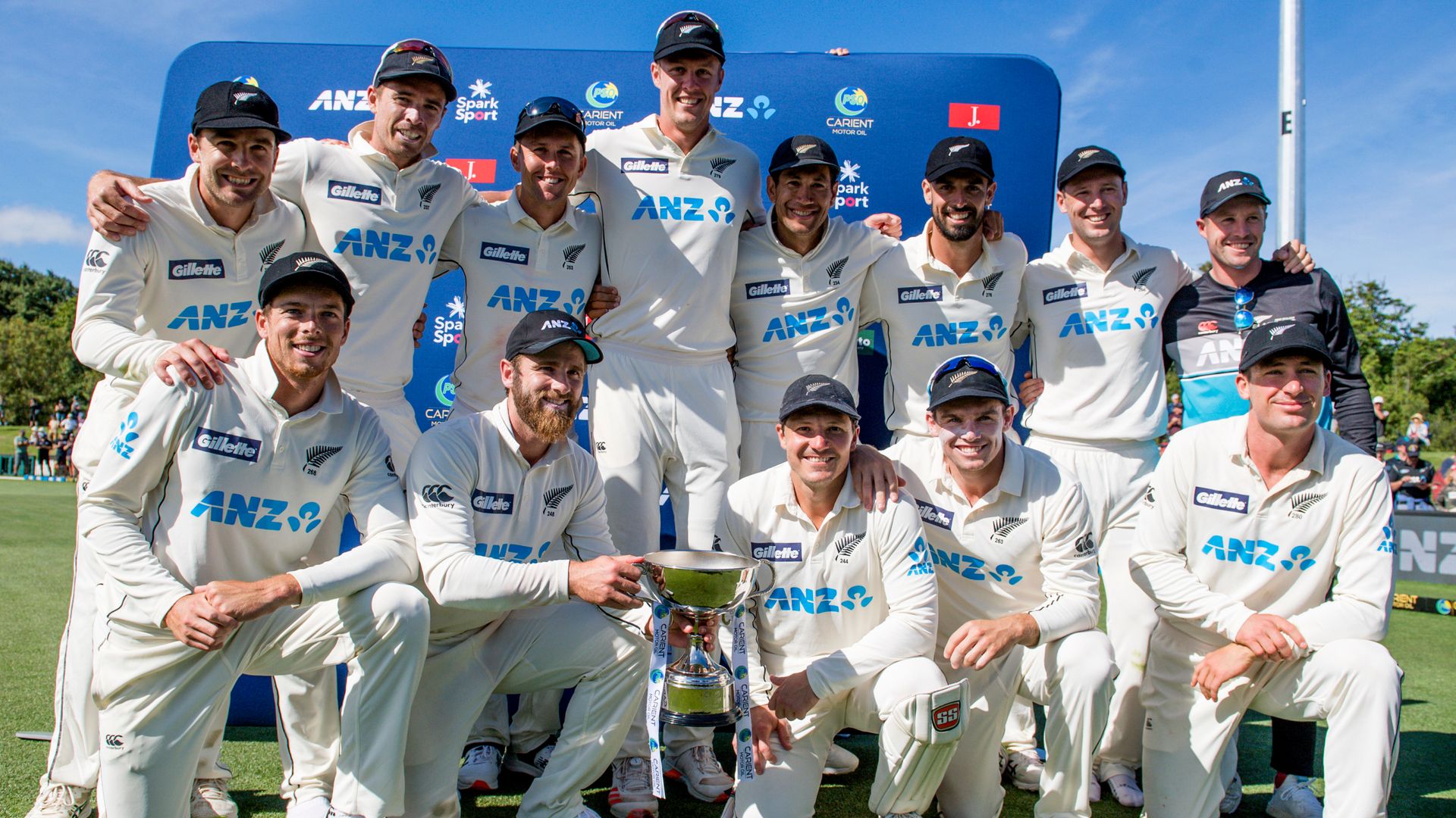 New Zealand reach No 1 in Test rankings for first time