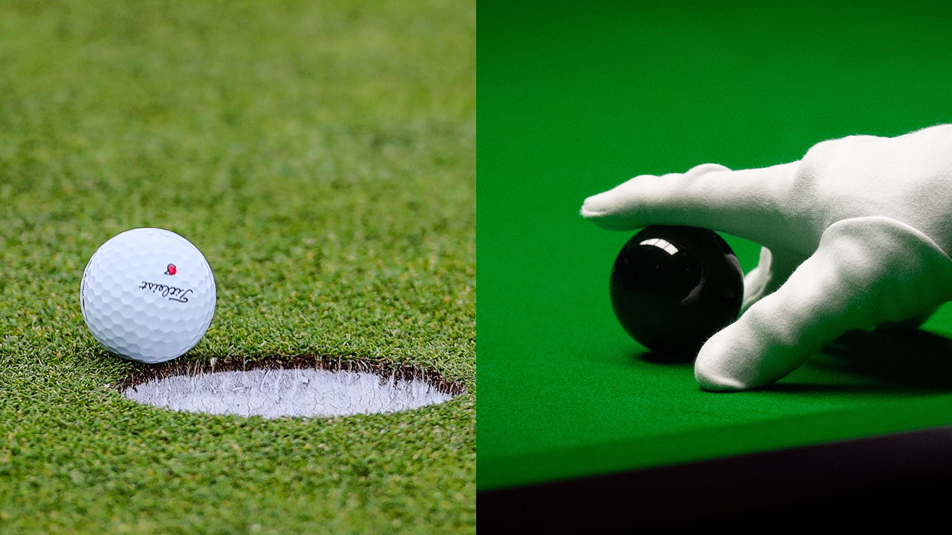 Golf or snooker: Which is harder?