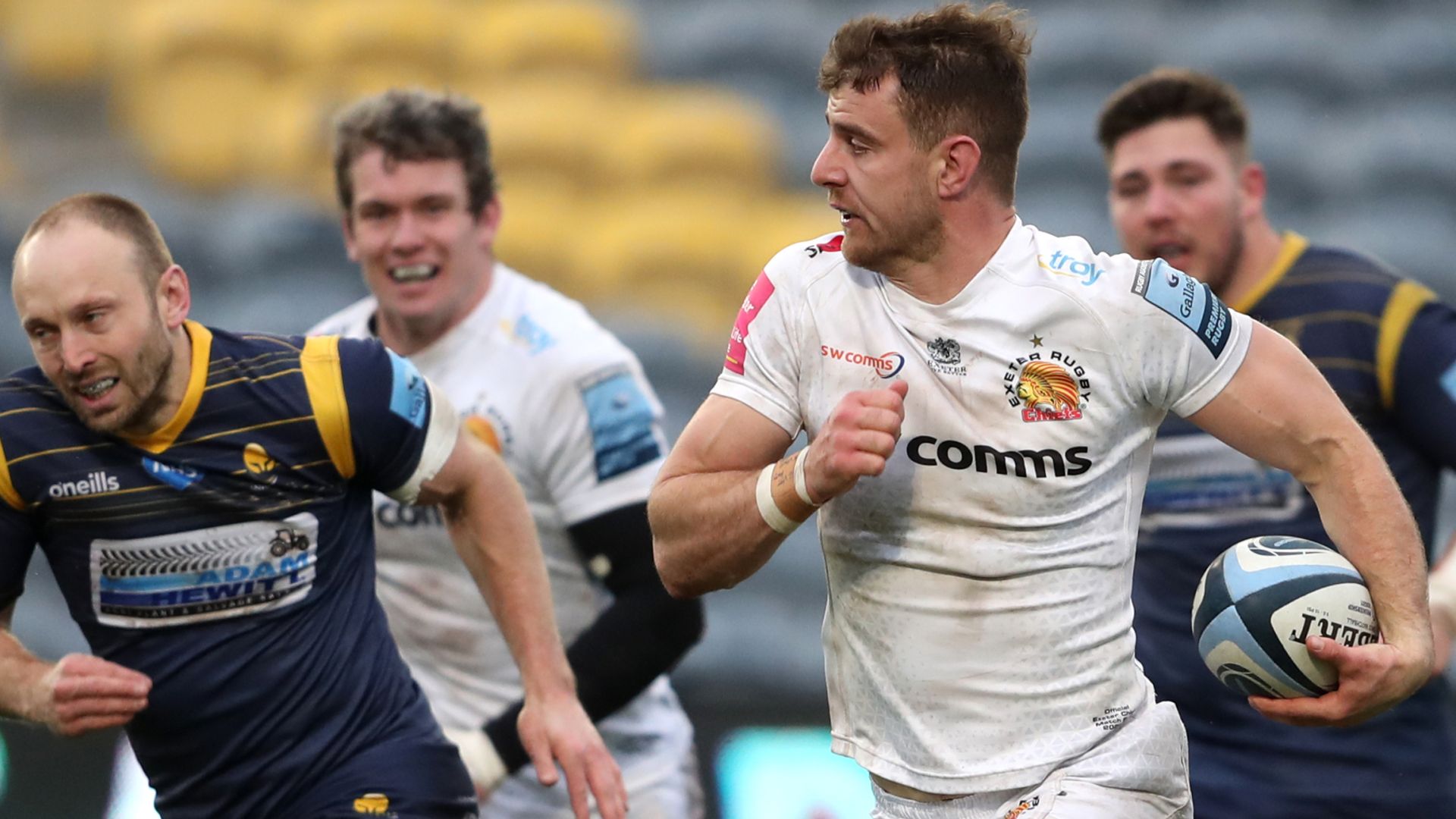Exeter edge Worcester to snap losing run