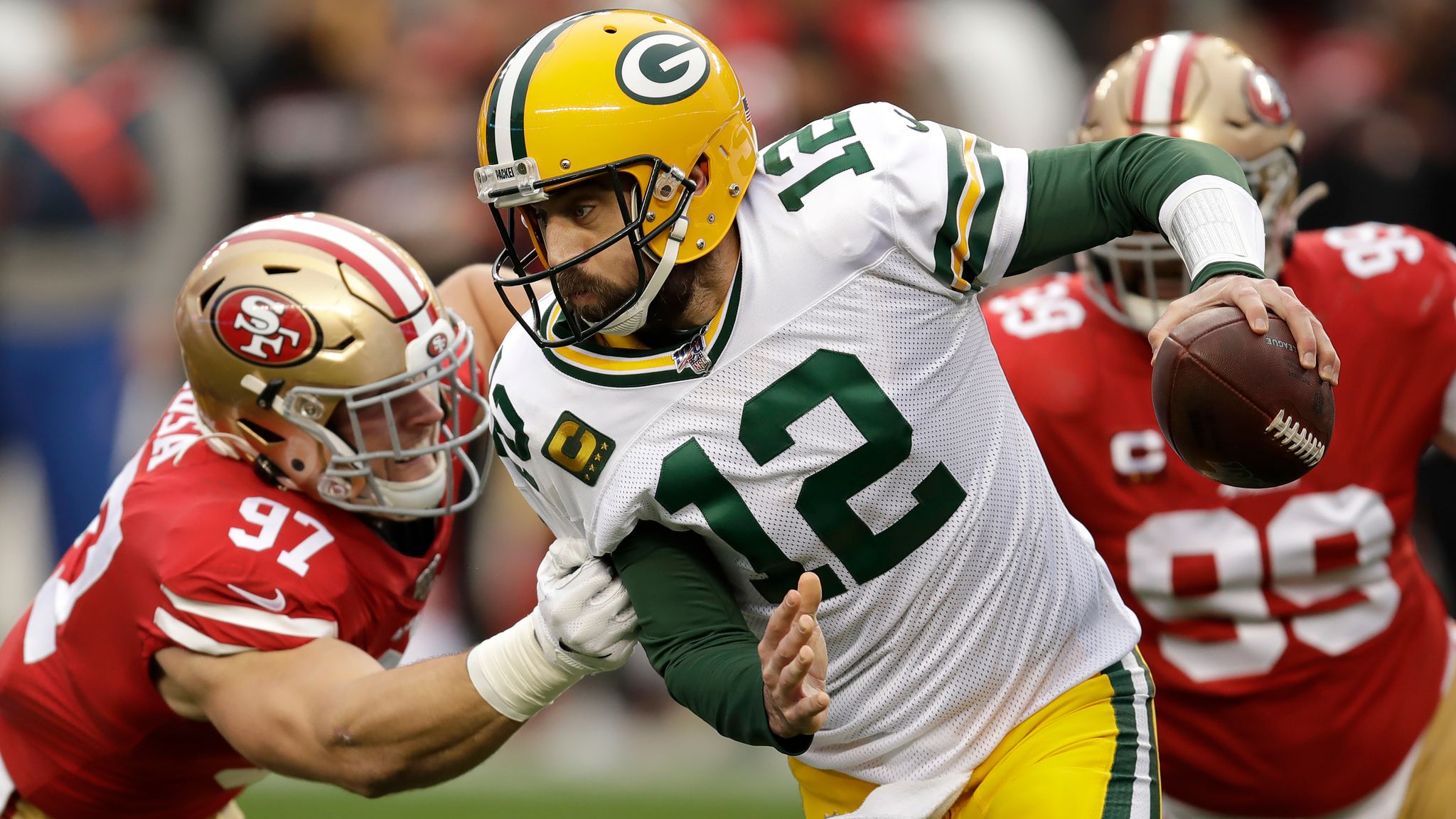 San Francisco 49ers and Green Bay Packers playoff rivalry renewed in  divisional round, NFL News