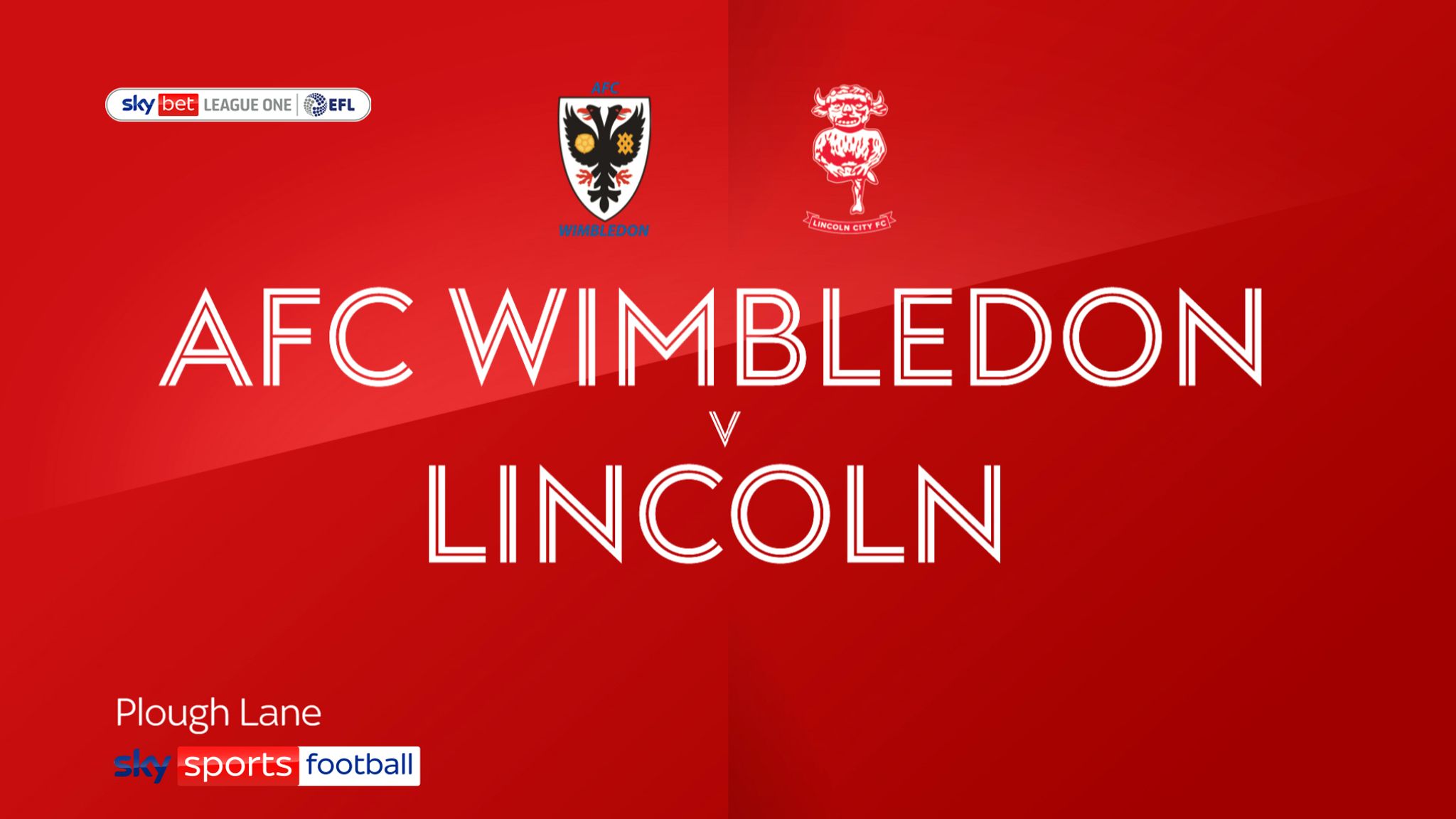 AFC Wimbledon 0 Lincoln City 2  Sky Bet League One Highlights