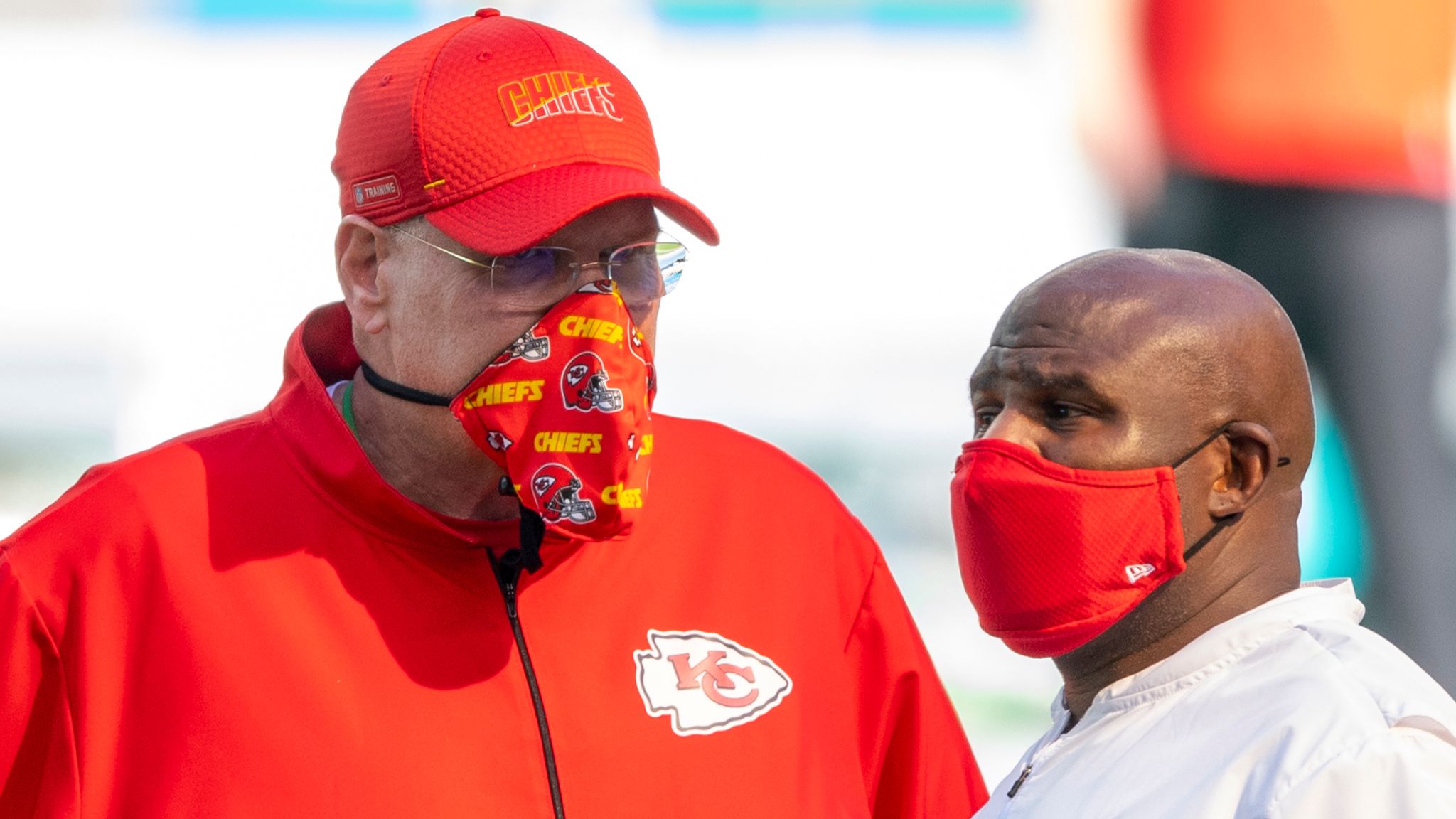 Andy Reid, Patrick Mahomes express disappointment as Eric Bieniemy is again  overlooked for head coach job | NFL News | Sky Sports