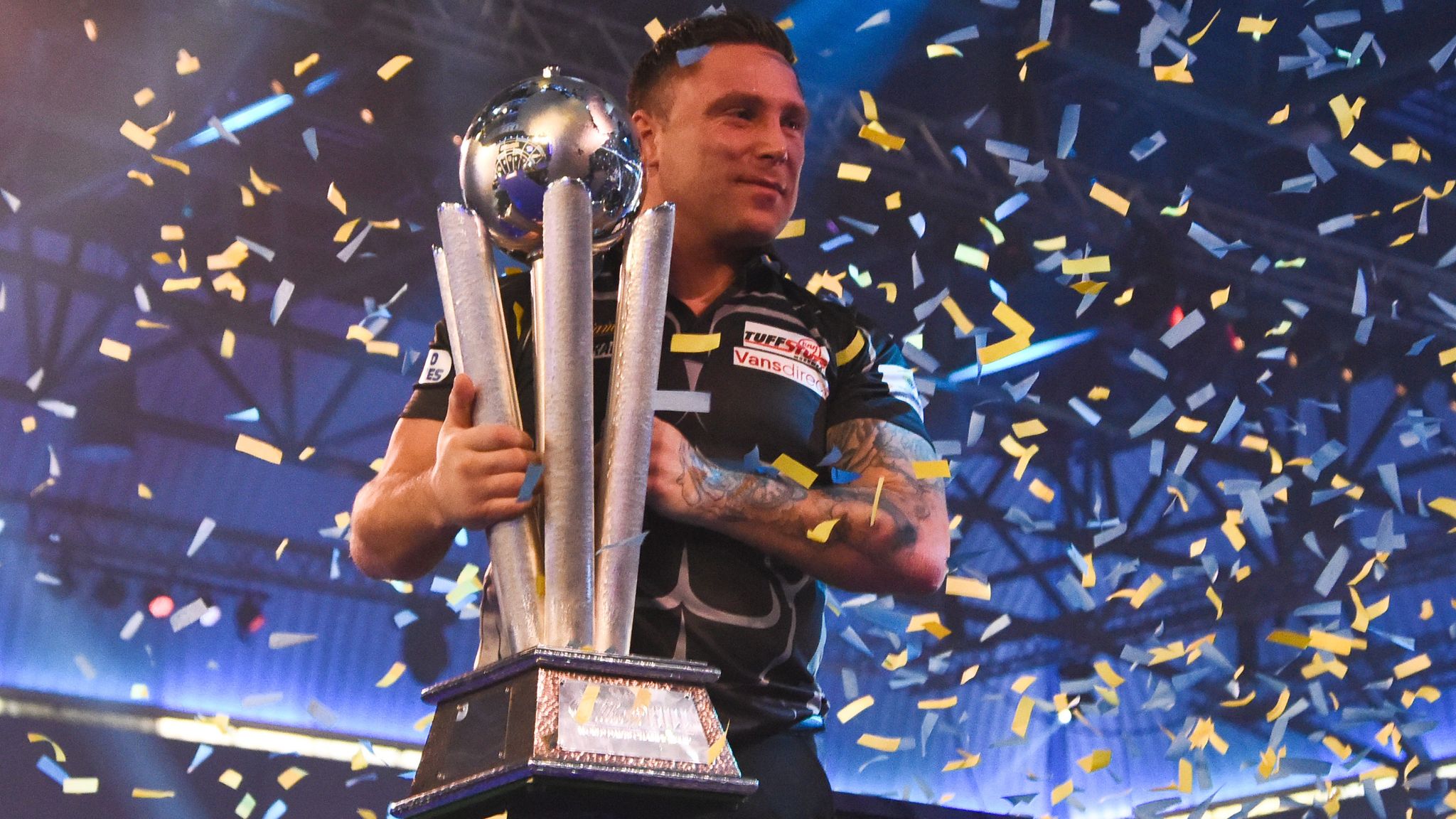 Gerwyn Price survives a scare to beat Edhouse in PDC world