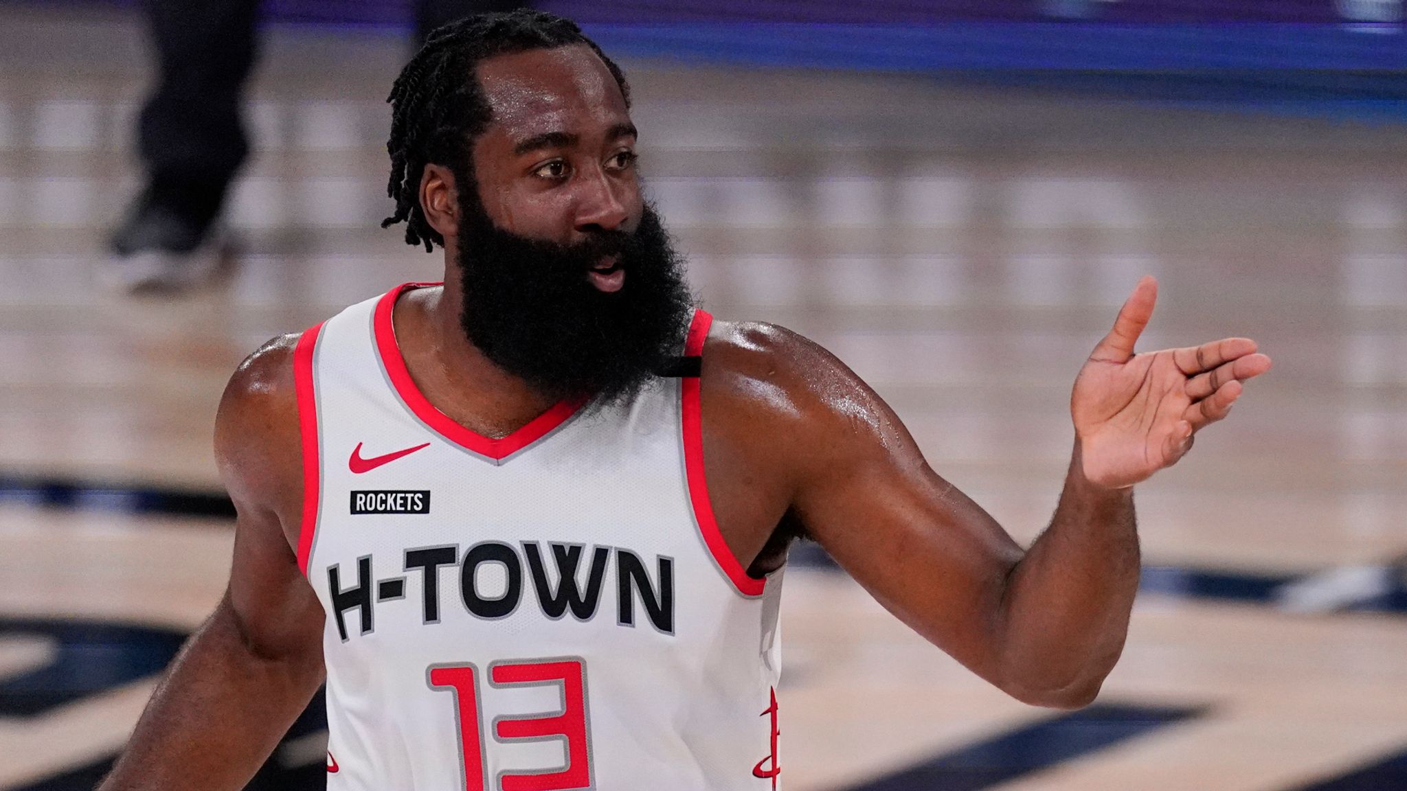 James Harden returns, Nets blow out Spurs