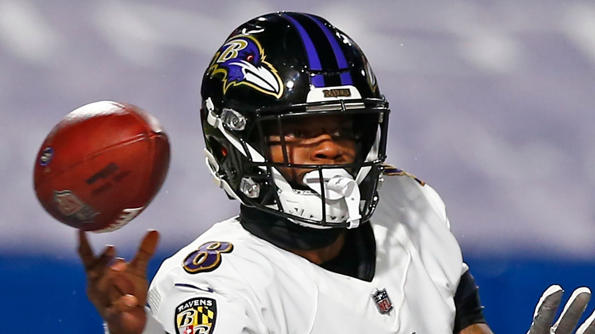 Ravens' season ends with Jackson in locker room, 17-3 loss