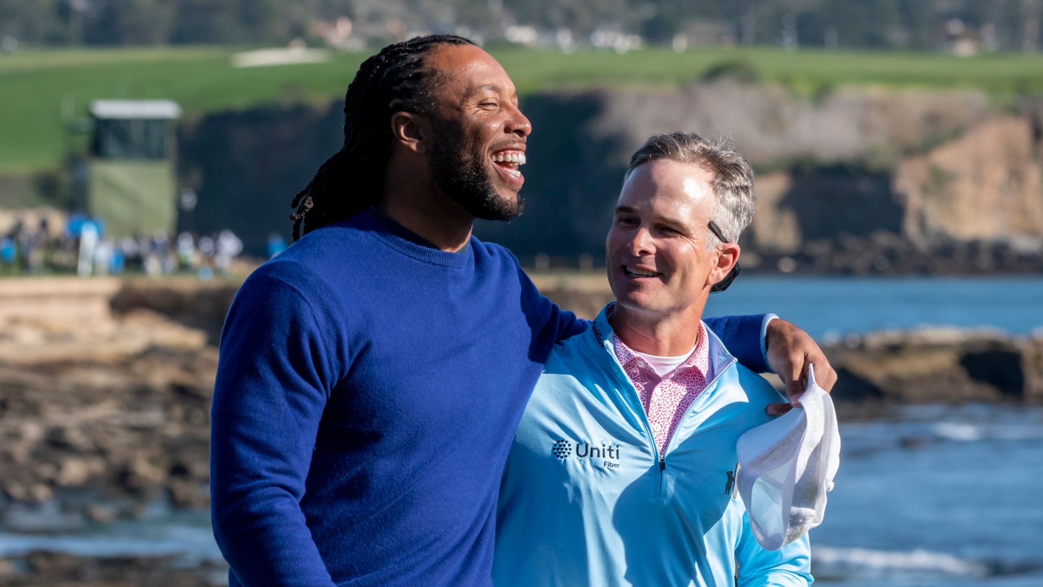 Larry Fitzgerald wins Pebble Beach Pro-Am for 2nd time in 3 years