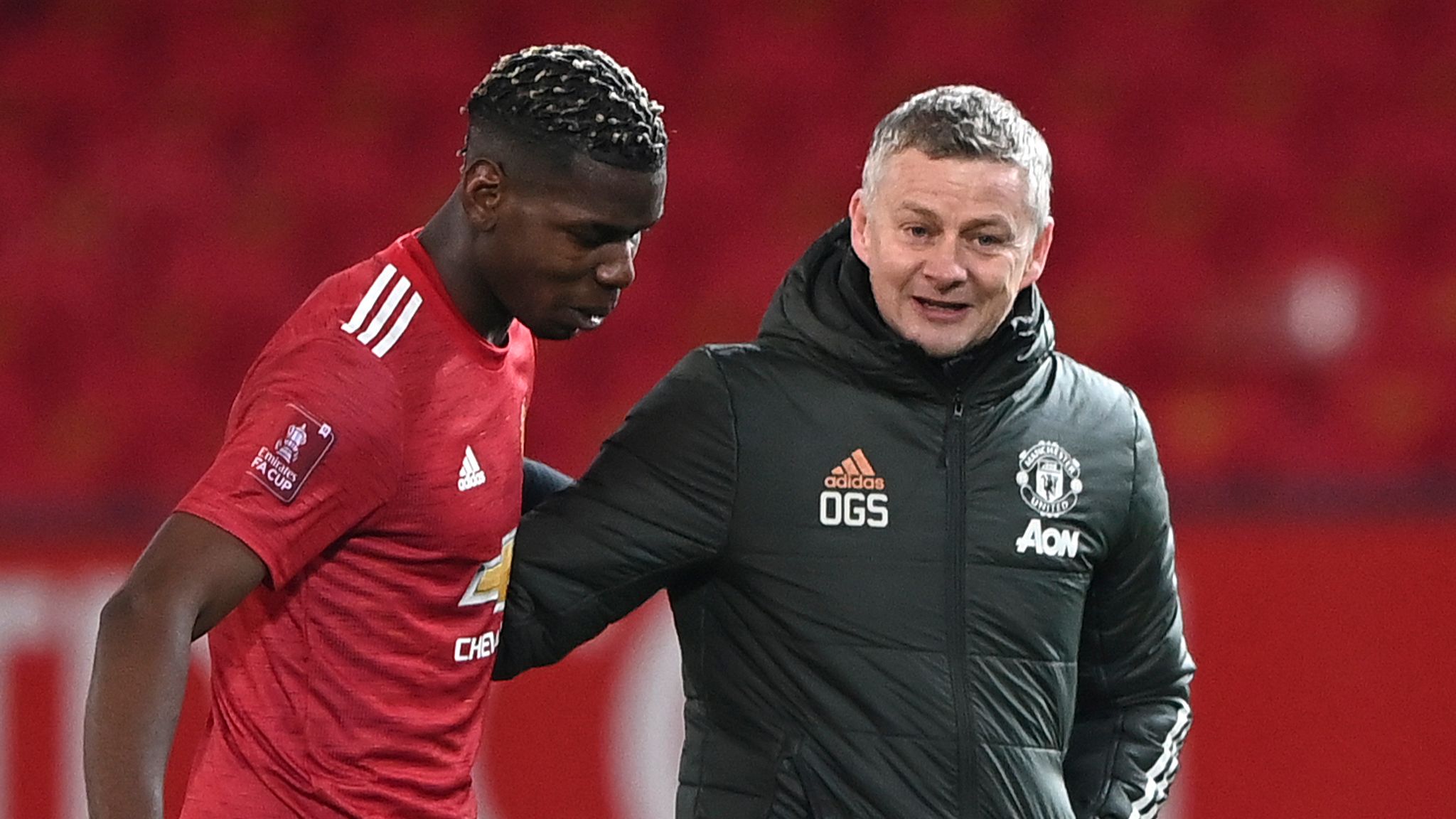 Paul Pogba: Manchester United have &#39;open dialogue&#39; with midfielder over his  future, says Ole Gunnar Solskjaer | Football News | Sky Sports