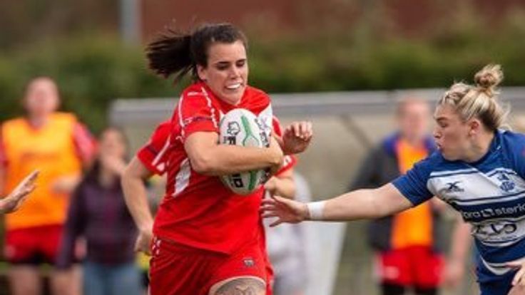 Carrie Roberts in action for the British Army
