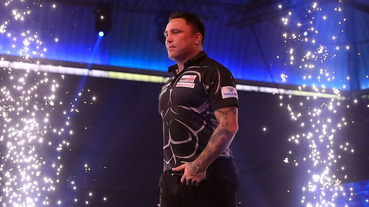 William Hill World Darts Championship 2020/21 - Day Sixteen - Alexandra Palace
Gerwyn Price walks on to the stage for the final against Gary Anderson during day sixteen of the William Hill World Darts Championship at Alexandra Palace, London.