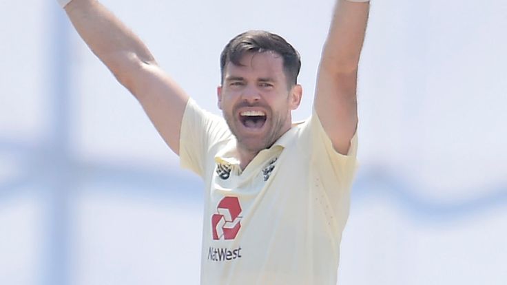 Sri Lanka portal - James Anderson took 6-40 as he became the oldest seamer to take a five wickets or more in a Test match in Asia
