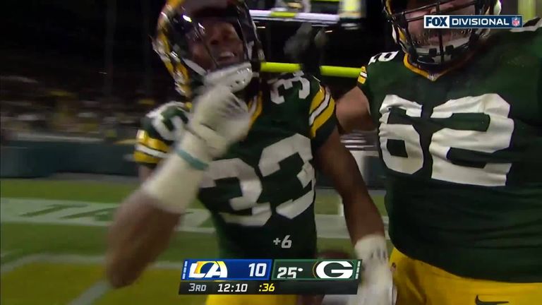 Packers vs. Rams final score: Aaron Rodgers leads Green Bay to NFC  Championship Game with 32-18 win - DraftKings Network