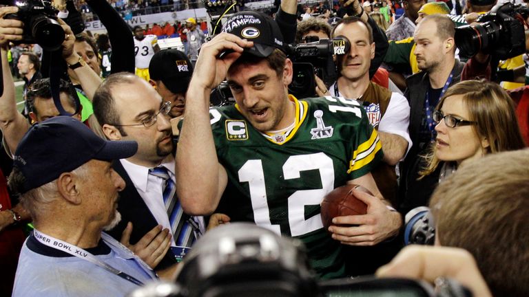 It has been a long time since Rodgers reached - and won - his first Super Bowl