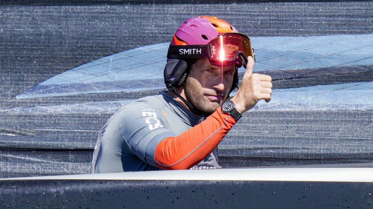 Sir Ben Ainslie hailed his team's ability to take the rough with the smooth and turn things around after significant challenges in December (Image credit - COR 36 | Studio Borlenghi)