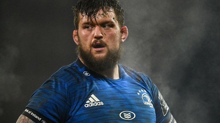 Andrew Porter starts at tighthead prop for Leinster, with Tadhg Furlong held back on the bench 