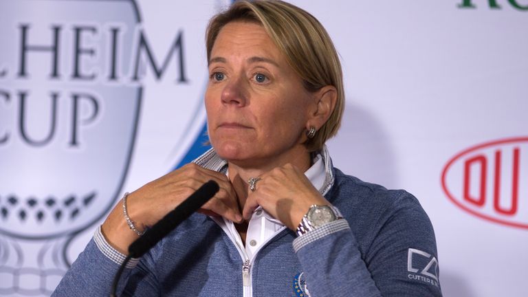 Sorenstam became the first woman to play a PGA Tour event since 1945 when she competed in what was then known as the Bank of America Colonial