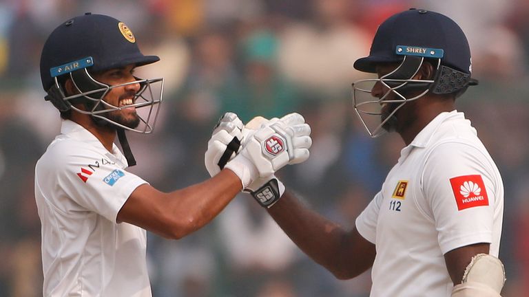 AP Newsroom - Sri Lanka hope to have Dinesh Chandimal and Angelo Mathews back for the Test series against England