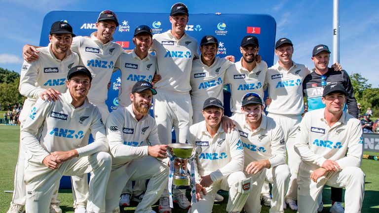 New Zealand will play India in June's World Test Championship final at The Ageas Bowl in Southampton