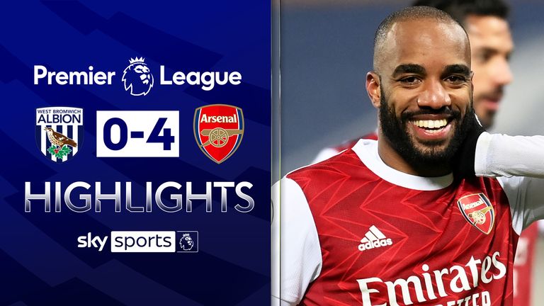 WEST BROM 0-4 ARSENAL