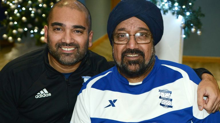 Bik (L) and Micky Singh Blues 4 All (credit: Roy Smiljanic)