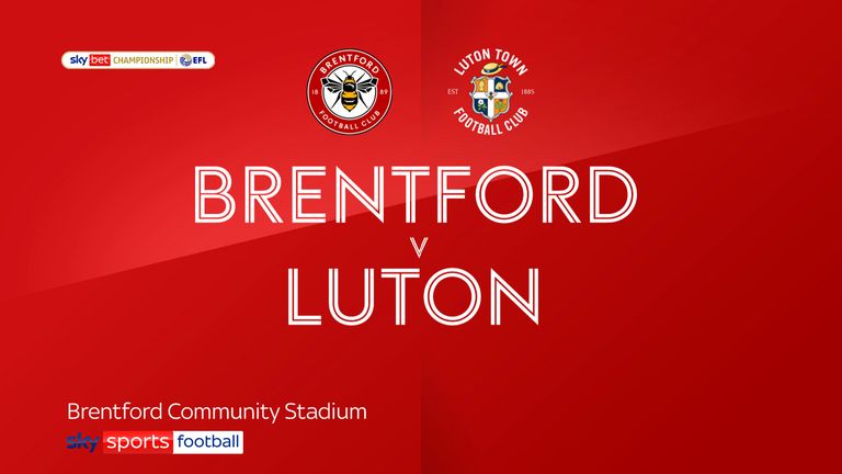 Brentford 1 - 0 Luton - Match Report & Highlights