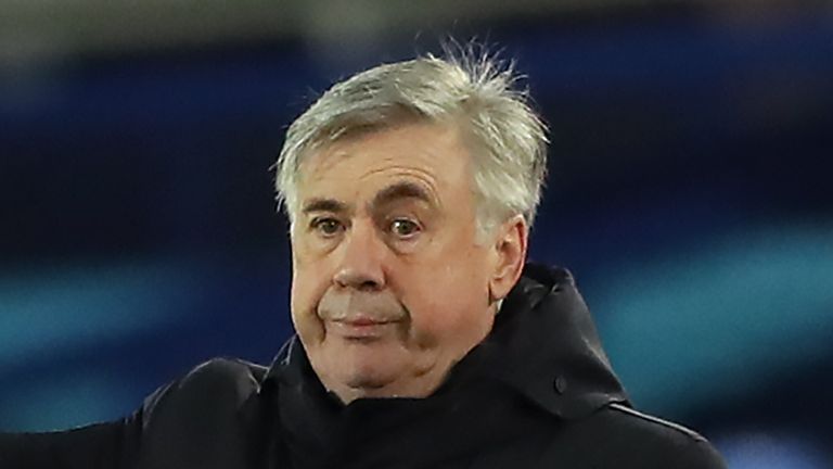 Carlo Ancelotti does not believe Everton are title contenders this season