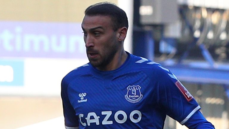 Cenk Tosun scored the opener and had a goal disallowed in Everton's FA Cup victory over Rotherham
