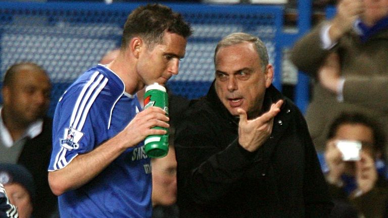 Frank Lampard starred for Avram Grant&#39;s side during the latter&#39;s spell at the club between 2007 and 2008