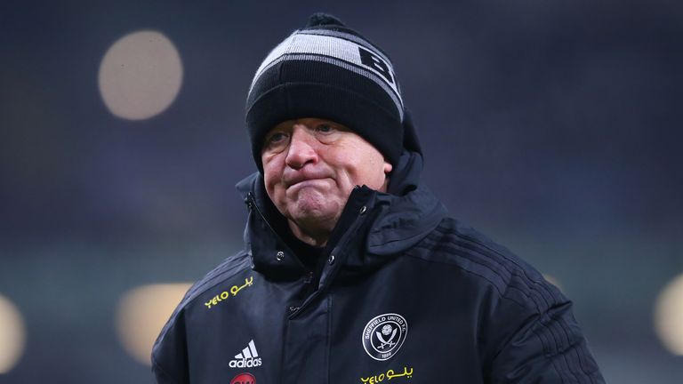 Chris Wilder has been unable to resurrect Sheffield United's fortunes